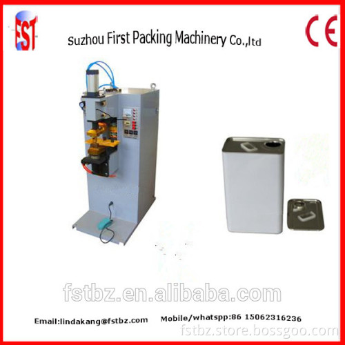 Single Head Square Container Ear Lug Spot Welding Machine For Sale